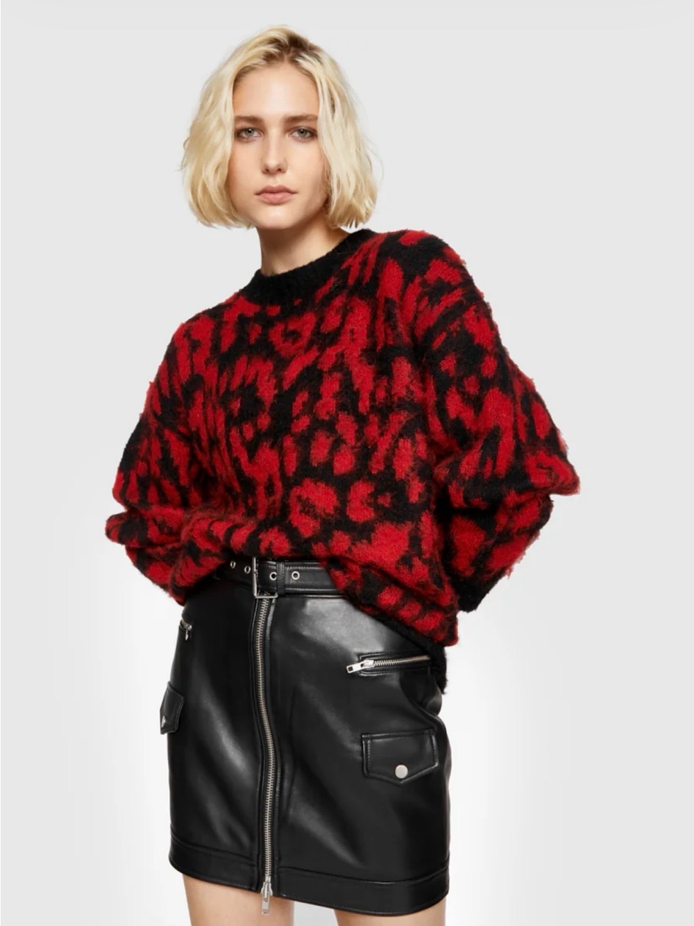 Rebecca Minkoff Gordon Leopard sweater